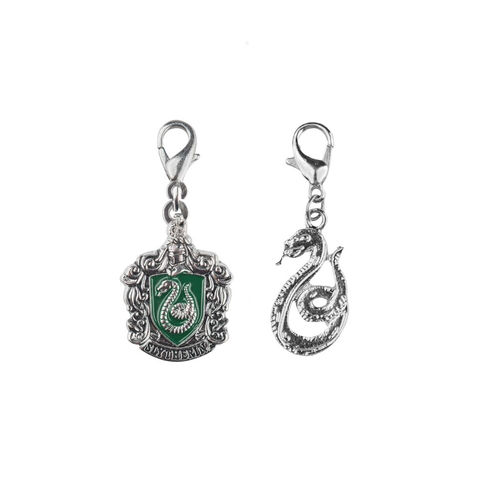 6393 Harry Potter - Slytherin Crest and Snake Charms Set 100% Zinc Alloy